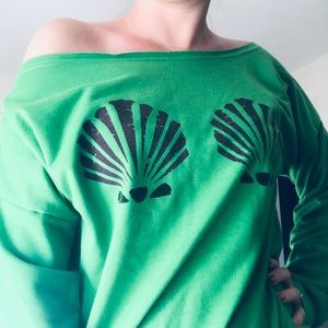 Mermaid Shell Sweater